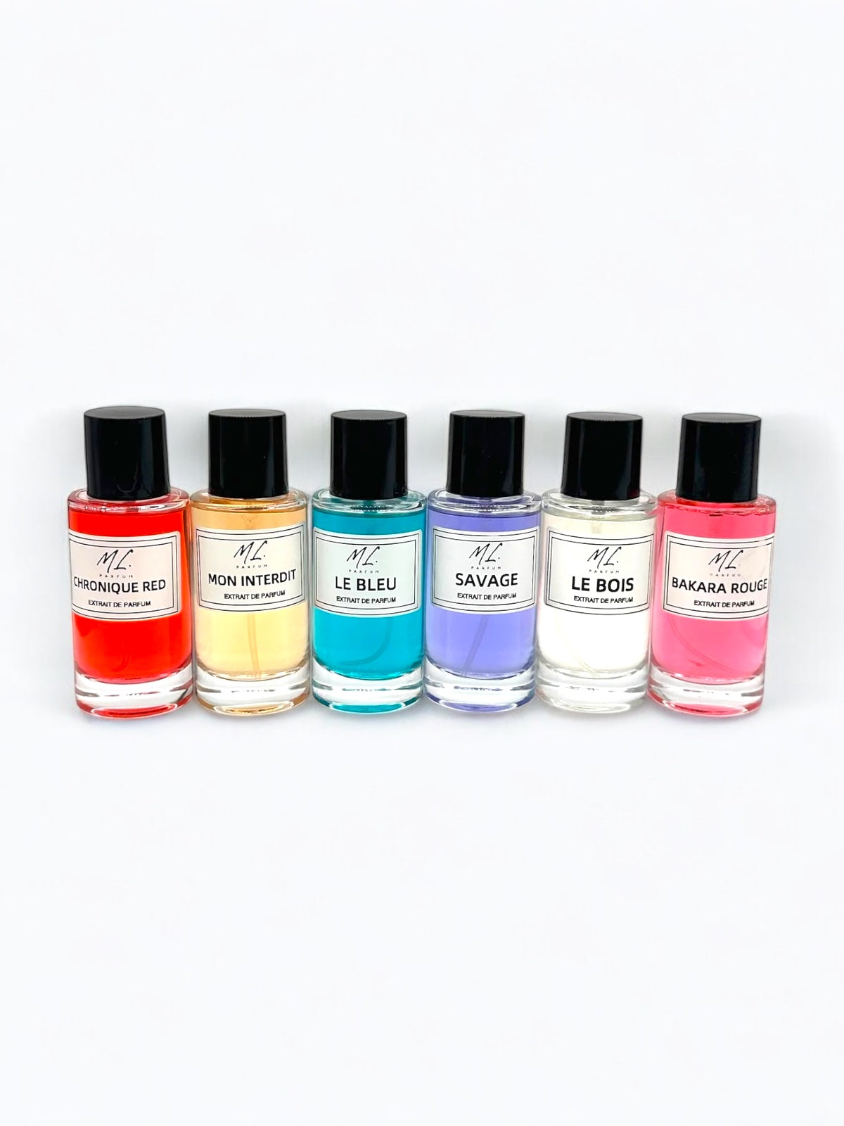 Pack 6 parfums